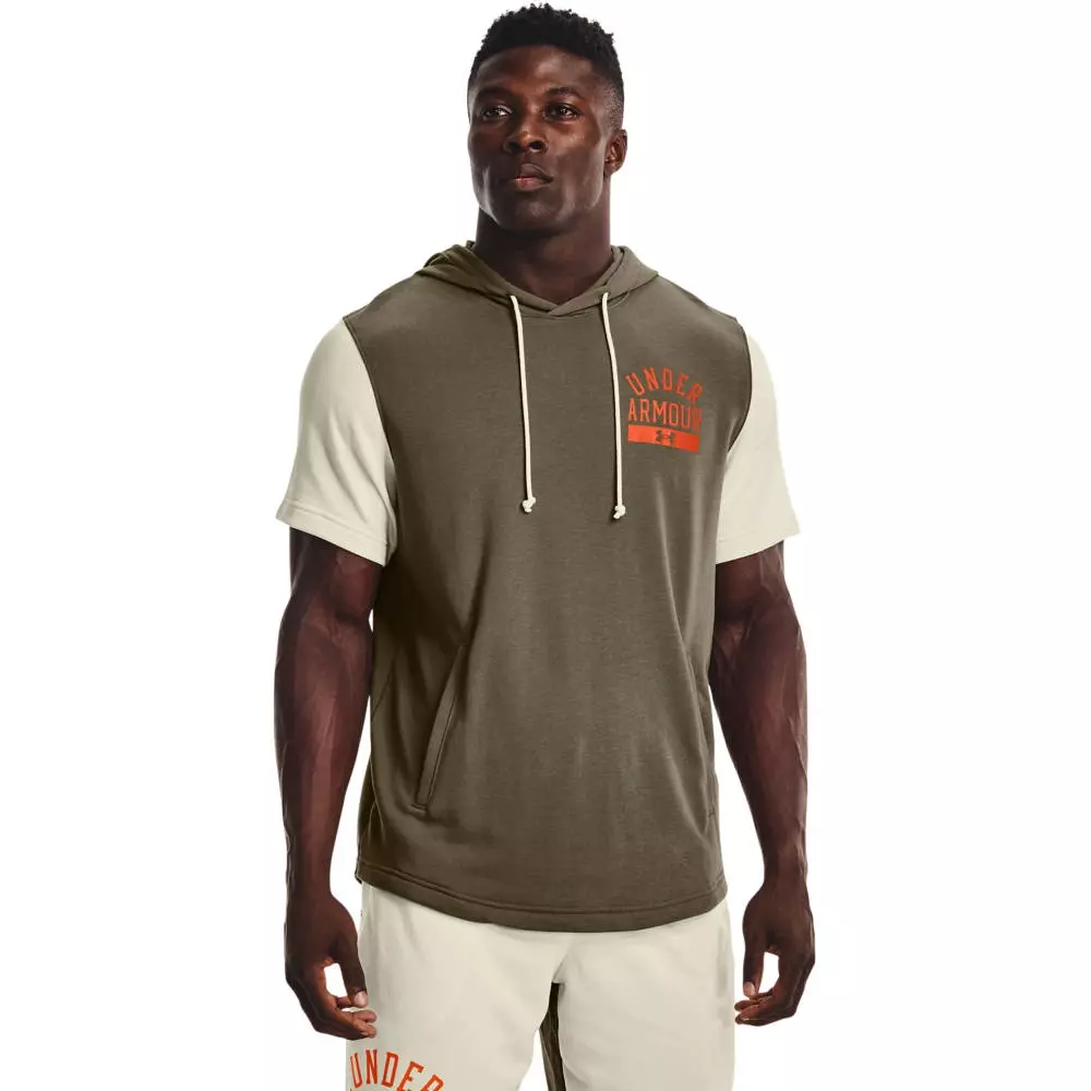 under armour cut off sweatshirt