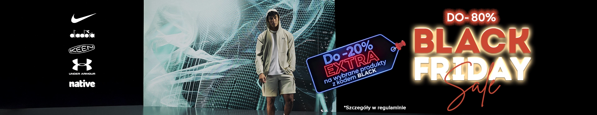 Black Friday Sale - extra -20% z kodem BLACK