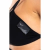 Biustonosz sportowy LABELLAMAFIA SPORTS BRA BLACK