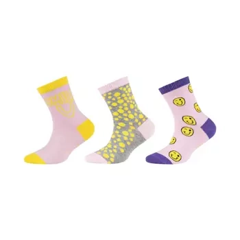 Skarpety dziewczęce SKECHERS GIRLS CASUAL ORGANIC BACK TO SCHOOL SOCKS 3P