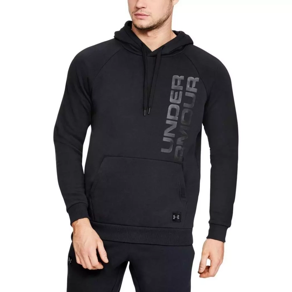 Bluza męska Under Armour RIVAL FLEECE SCRIPT HOODY 