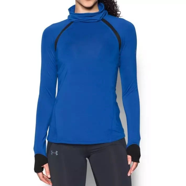 Koszulka damska UA CG REACTOR RUN FUNNEL NECK  