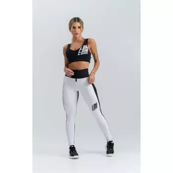 Legginsy damskie LABELLAMAFIA LEGGING BRAVE WHITE