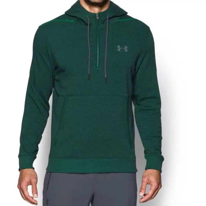 Bluza męska Under Armour THREADBORNE 1/2 ZIP HOODIE 