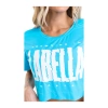 Top damski LABELLAMAFIA T-SHIRT ACQUA BLUE