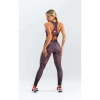 Zestaw fitness LABELLAMAFIA SET ( SPORTS BRA + LEGGING) UNBROKEN STAMPED
