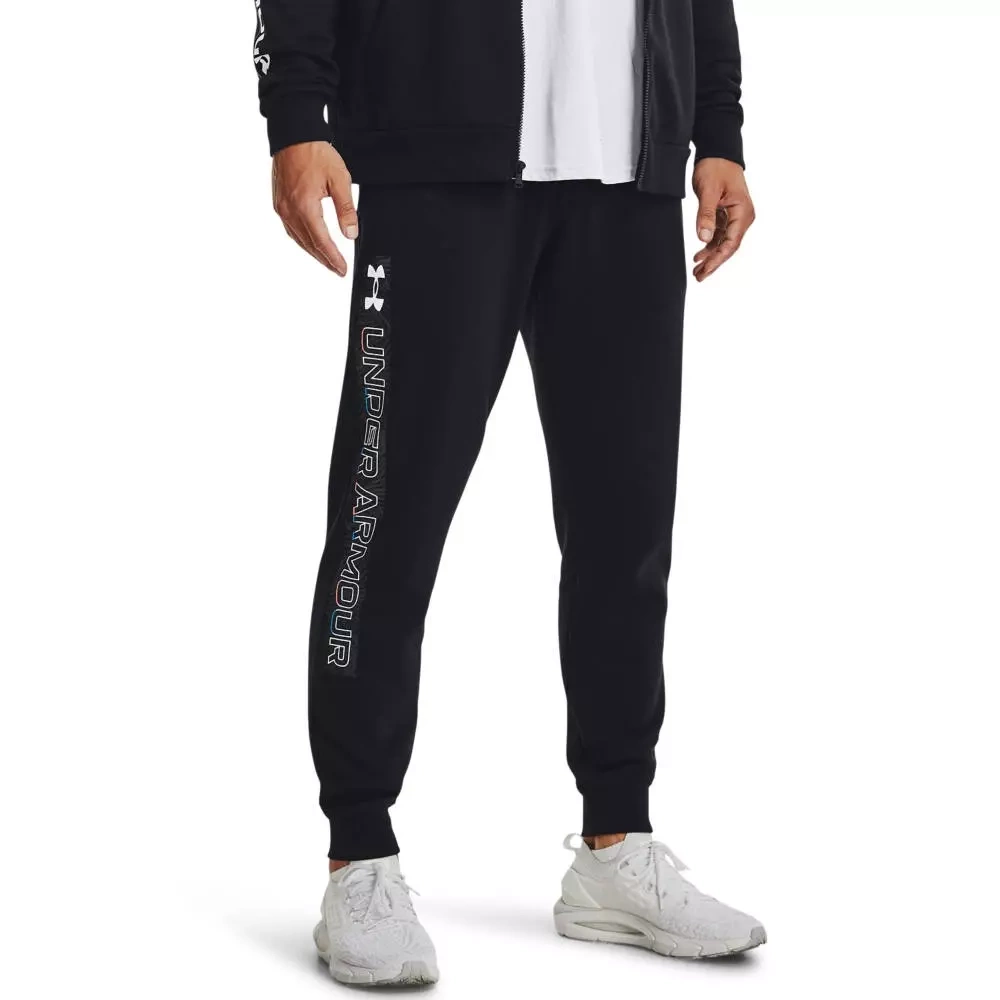 Spodnie dresowe męskie Under Armour RIVAL FLC GRAPHIC JOGGER