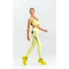 Legginsy damskie LABELLAMAFIA LEGGING MOVEMENT YELLOW