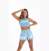 Top damski LABELLAMAFIA TOP ANGEL BLUE
