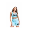 Biustonosz sportowy LABELLAMAFIA SPORTS BRA ACQUA GREEN