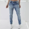 Spodnie damskie LABELLAMAFIA PANTS DENIM