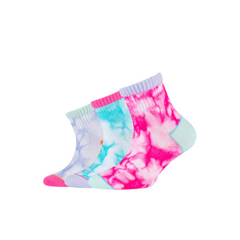 Skarpety dziewczęce SKECHERS GIRLS CASUAL FANCY TIE DIE SOCKS 3P