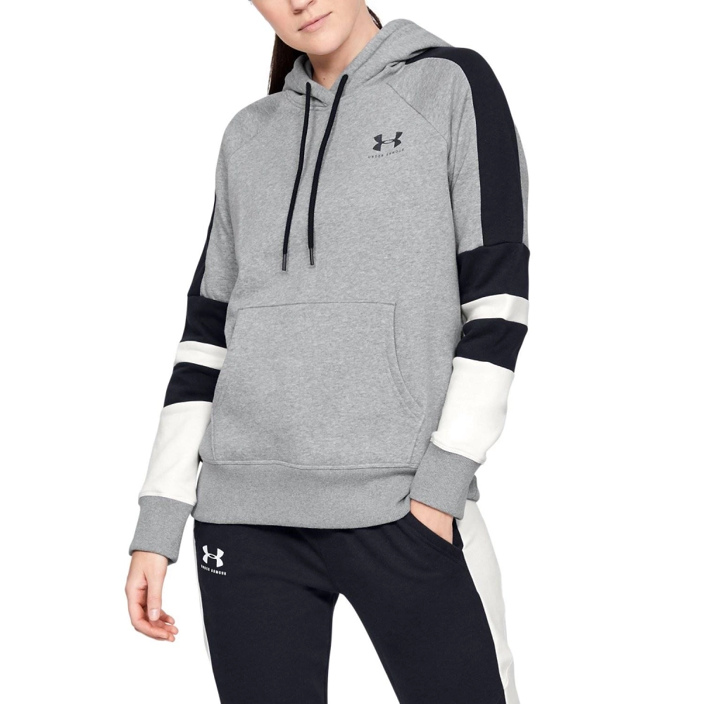 Bluza damska Under Armour RIVAL FLEECE LC LOGO HOODIE NOVELTY 