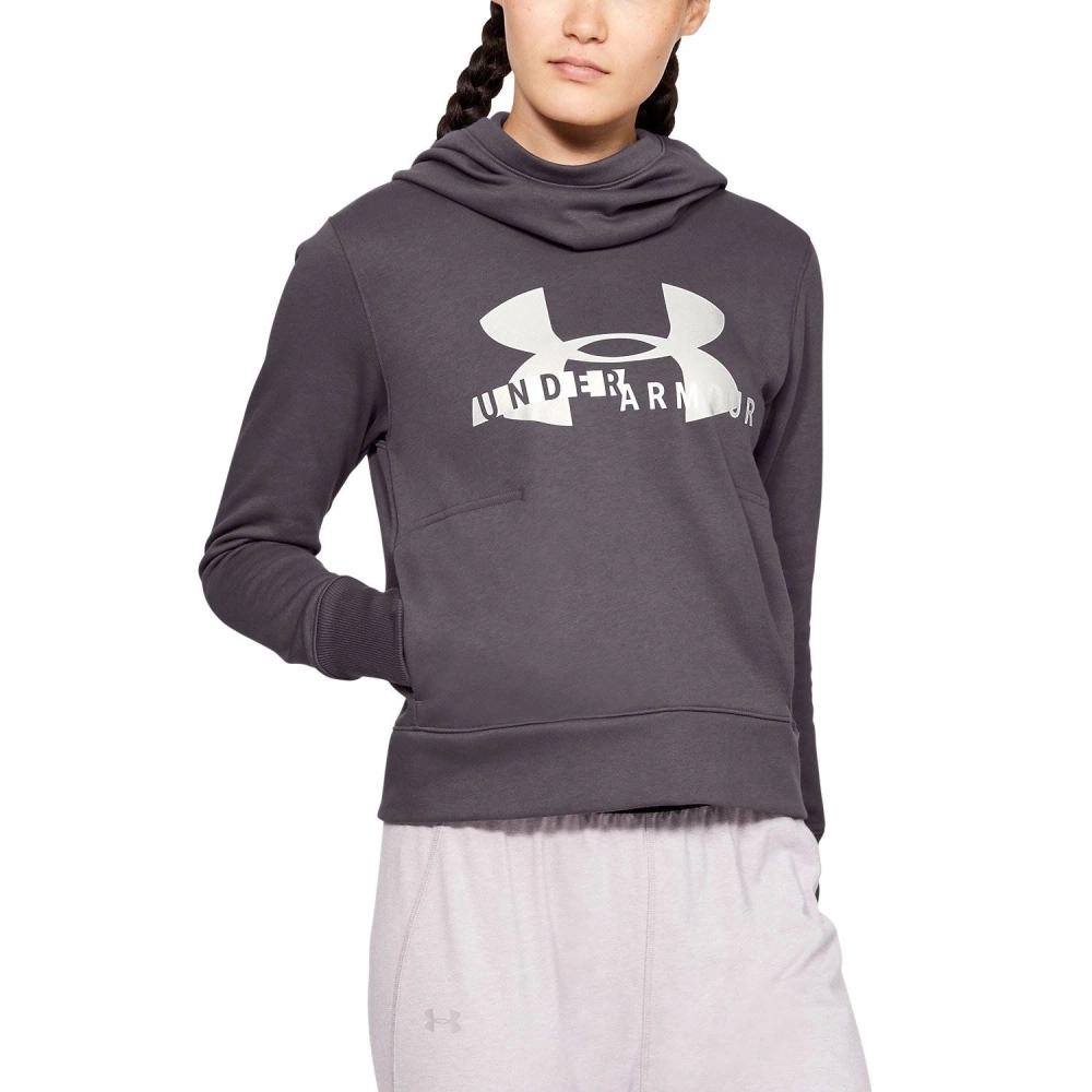 Bluza damska Under Armour Cotton Fleece Sportstyle Logo Hoodie 