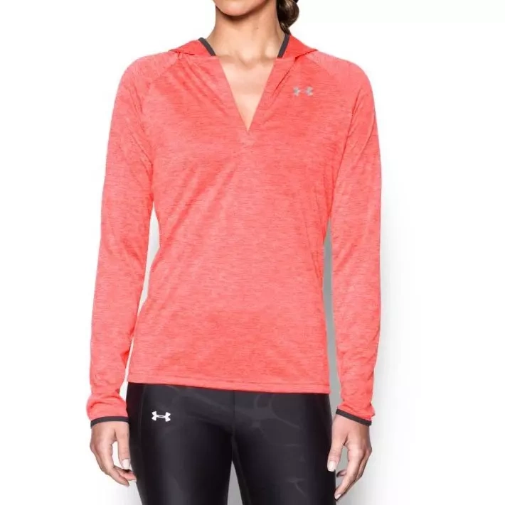 Bluza damska Under Armour TECH LS HOOD - TWIST  