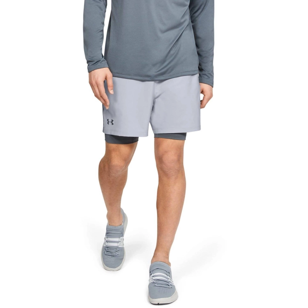 Spodenki krótkie męskie Under Armour Qualifier 2-in-1 Short 