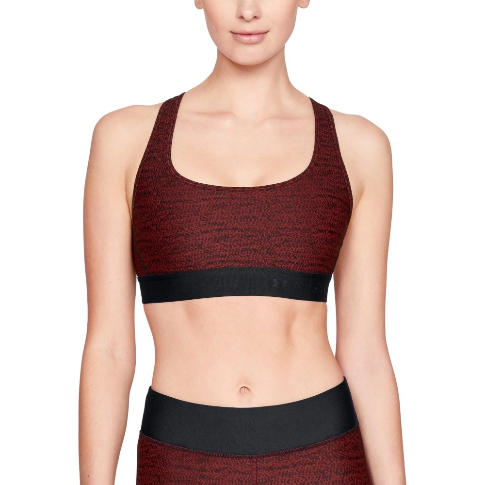 Biustonosz sportowy UA Crossback Jacquard Q3 