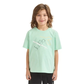 Koszulka chłopięca DIADORA JB. T-SHIRT SS GRAFFITI BL