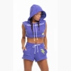 Zestaw fitness damski LABELLAMAFIA SET ALERT PURPLE