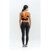 Biustonosz sportowy LABELLAMAFIA SPORTS BRA DANGEROUS BLACK