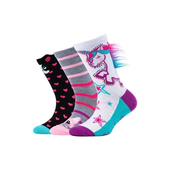 Skarpety dziewczęce SKECHERS GIRLS SOCKS 3P