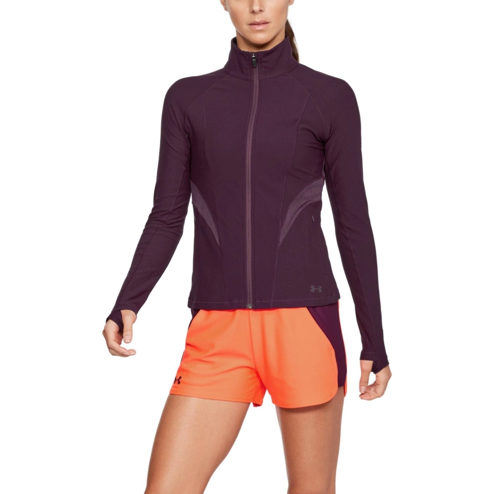 Bluza damska Under Armour TB BALANCE CAMO MESH FZ 