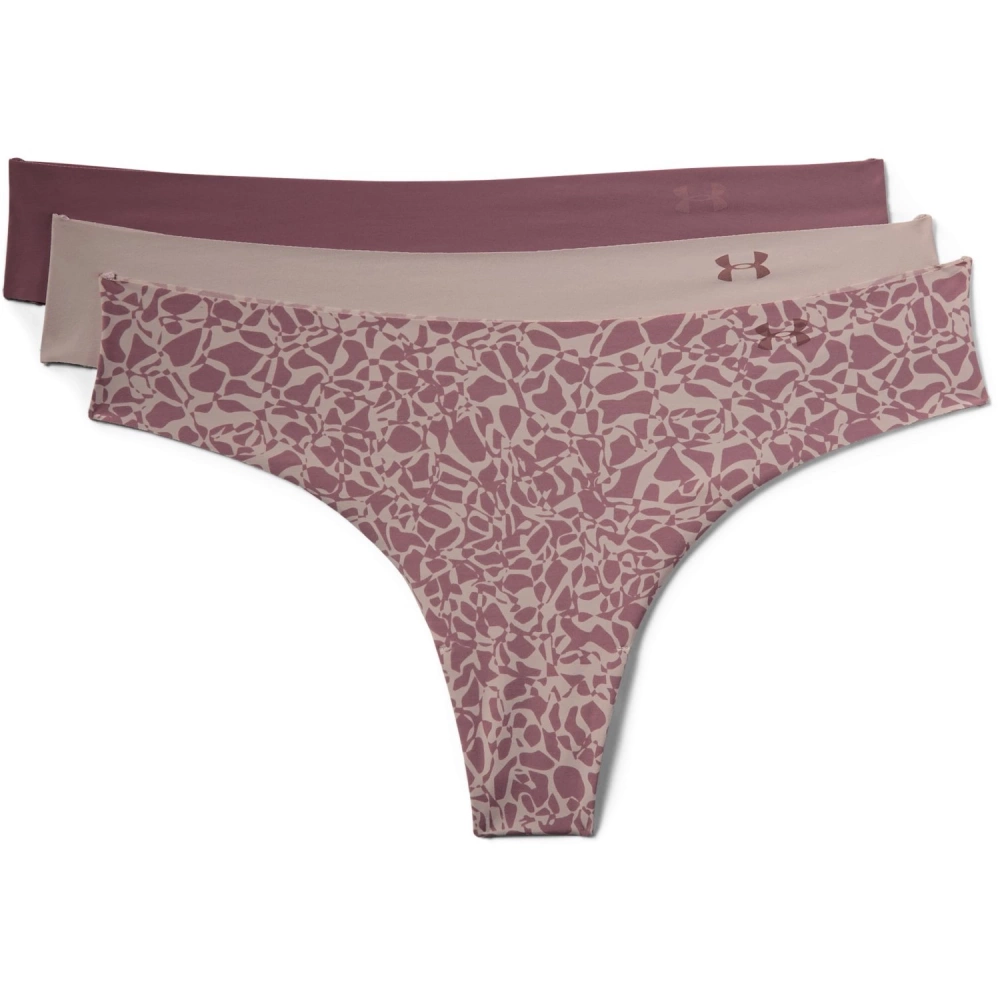 Bielizna damska Under Armour PS Thong 3Pack Print 