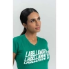 Koszulka damska LABELLAMAFIA T-SHIRT BRAVE GREEN