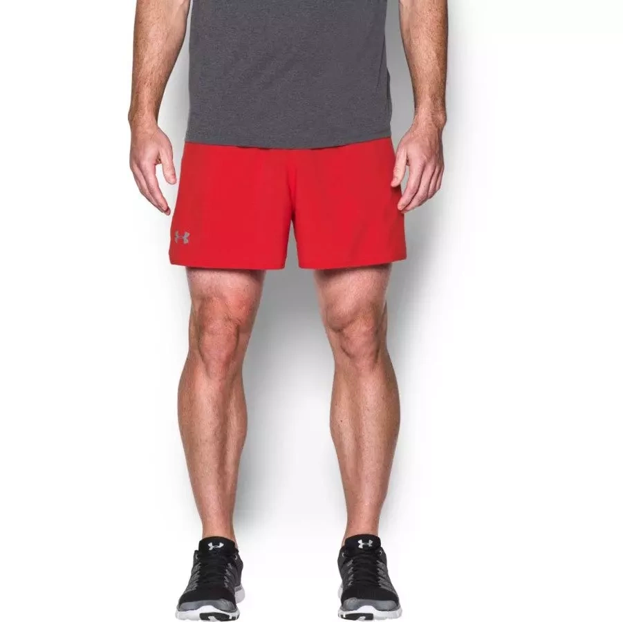 Spodenki krótkie męskie UA QUALIFIER 5'' WOVEN SHORT  