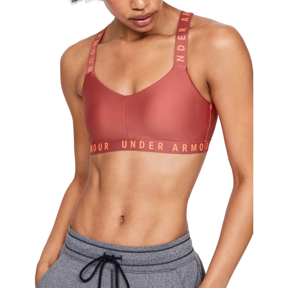 Biustonosz sportowy UA Wordmark Strappy Sportlette 