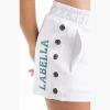 Spodenki krótkie damskie LABELLAMAFIA SHORTS CELTIC WHITE