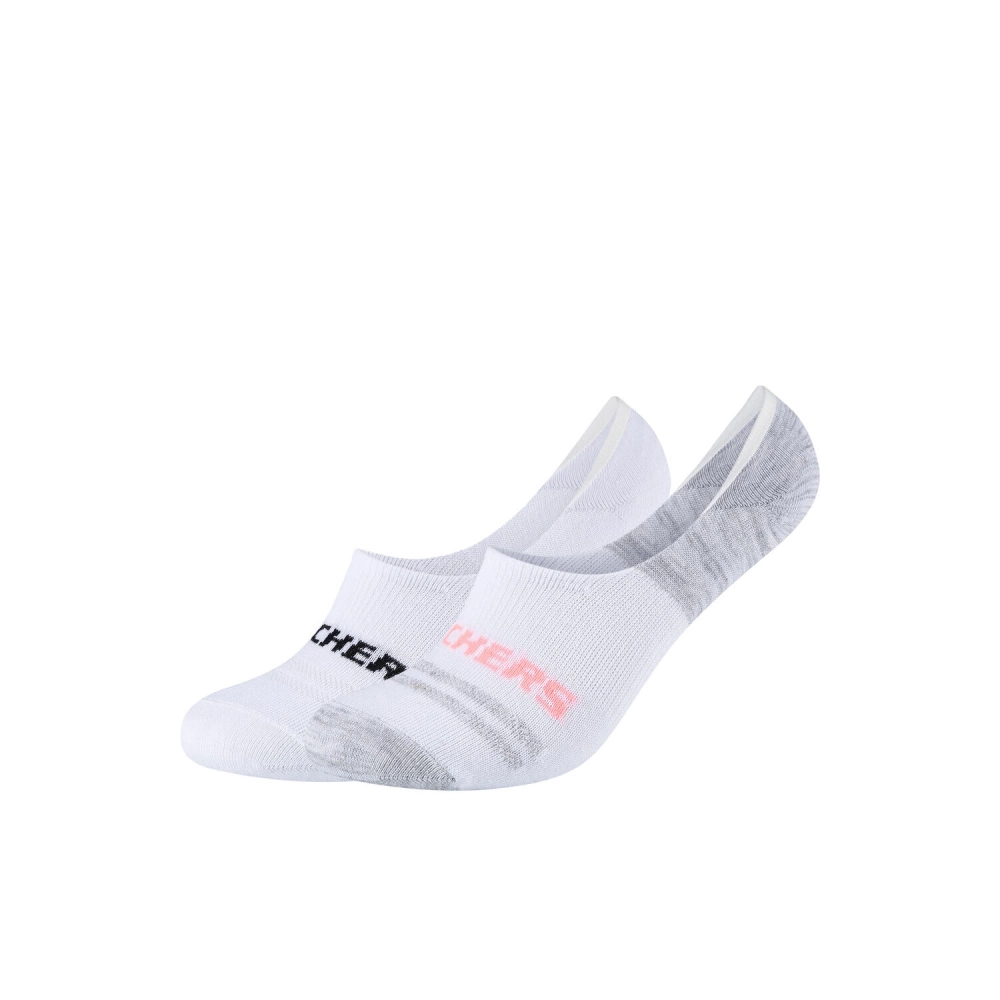 Skarpety SKECHERS UNISEX MESH VENTILATION FOOTIES 2P