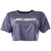 Top damski LABELLAMAFIA CROPPED GREY