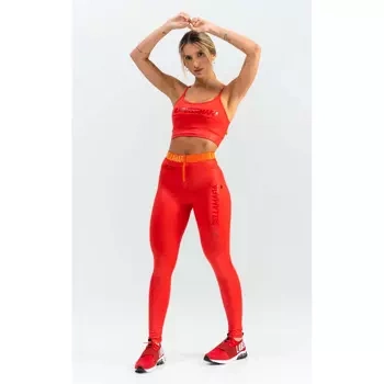 Legginsy damskie LABELLAMAFIA LEGGING DANGEROUS RED