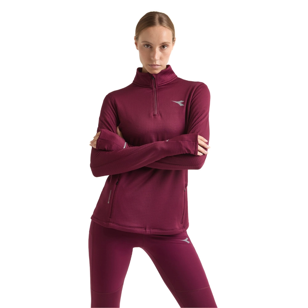 Bluza damska DIADORA L. WARM UP WINTER PROTECTION