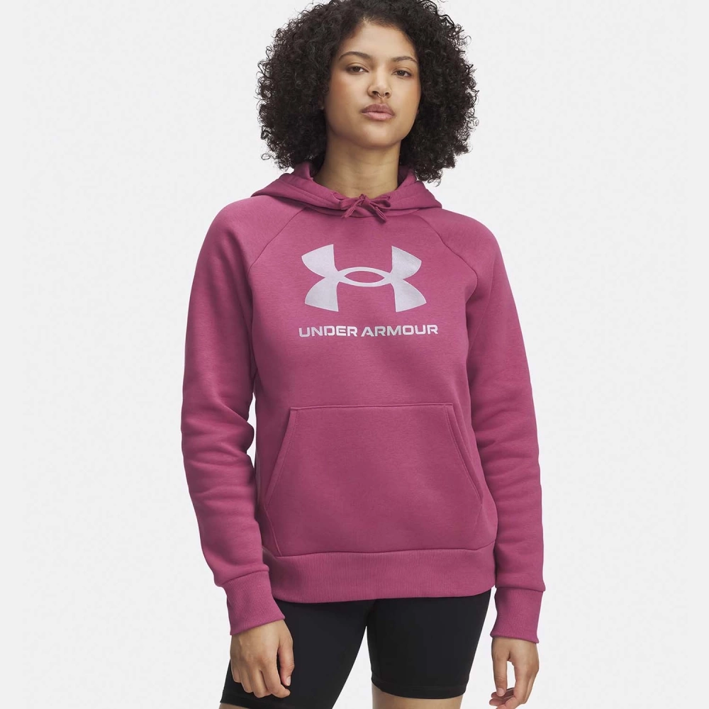 Bluza damska Under Armour Rival Fleece Shimmer Hoody