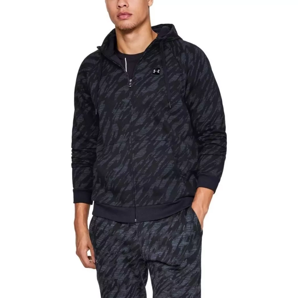 Bluza męska Under Armour RIVAL FLEECE CAMO FZ HOODIE 