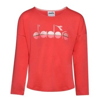 Koszulka dziewczęca DIADORA JG.LS T-SHIRT 5PALLE