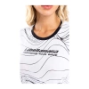 Koszulka damska LABELLAMAFIA T-SHIRT WAVES WHITE