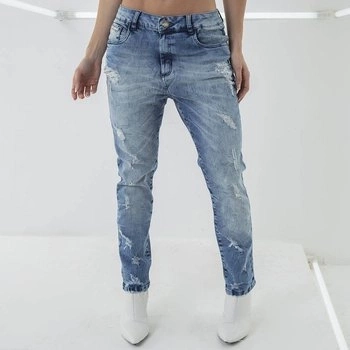 Spodnie damskie LABELLAMAFIA PANTS DENIM