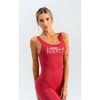 Kombinezon LABELLAMAFIA JUMPSUIT ESSENTIALS RED
