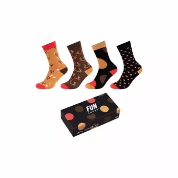 Skarpety FUNSOCKS UNISEX CHRISTMAS SOCKS BOX 4P