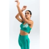 Biustonosz sportowy LABELLAMAFIA SPORTS BRA BRAVE GREEN