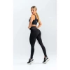 Biustonosz sportowy LABELLAMAFIA SPORTS BRA BRAVE BLACK
