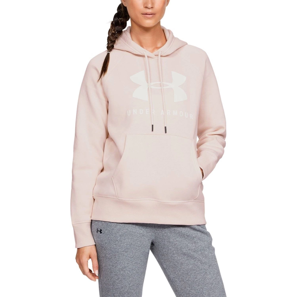 Bluza damska Under Armour RIVAL FLEECE SPORTSTYLE GRAPHIC HOODIE 