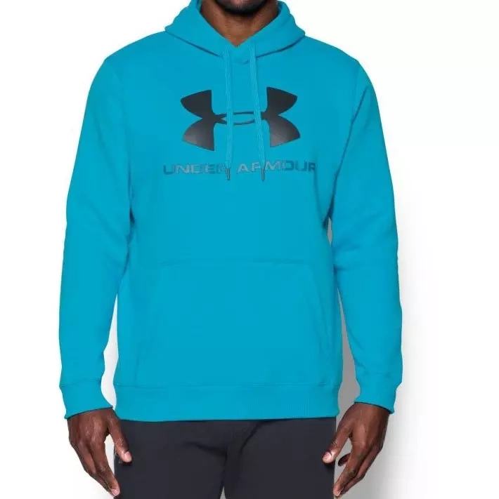 Bluza męska UA RIVAL FITTED GRAPHIC HOODIE 