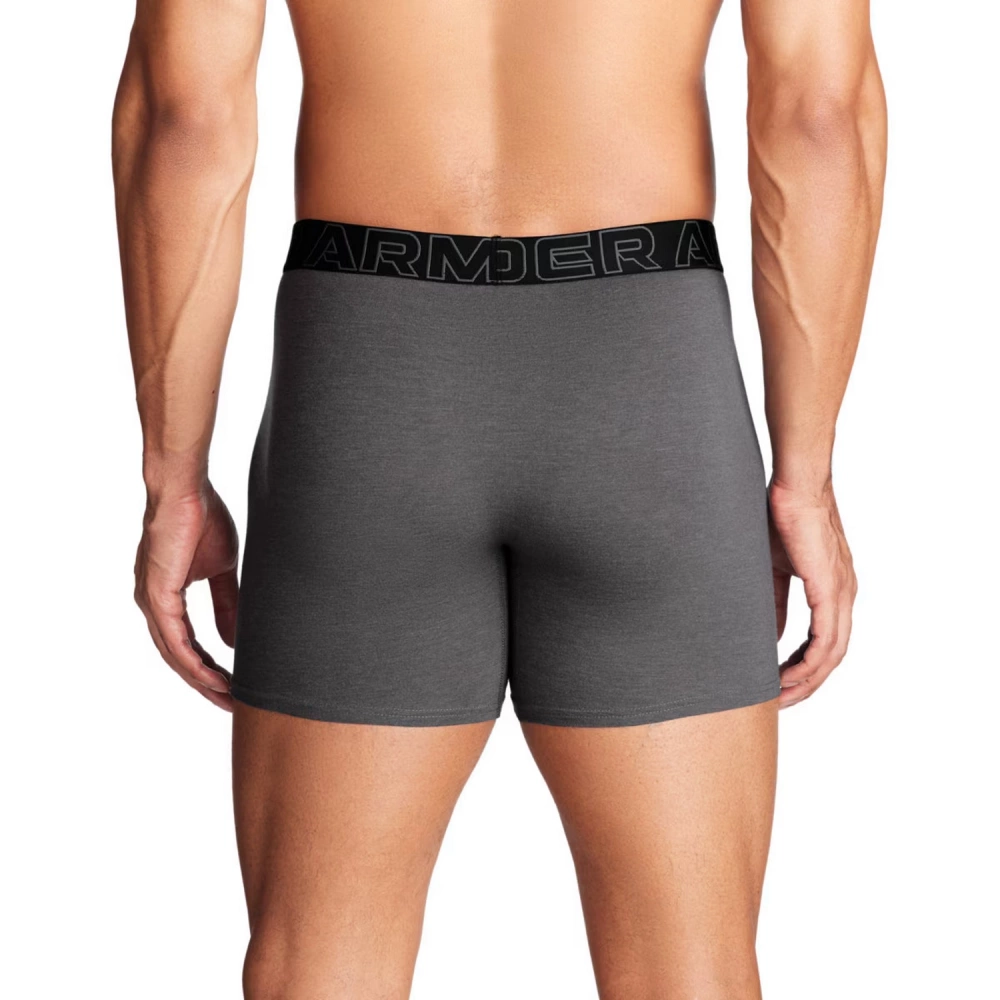 Bokserki męskie Under Armour Performance Cotton 6in