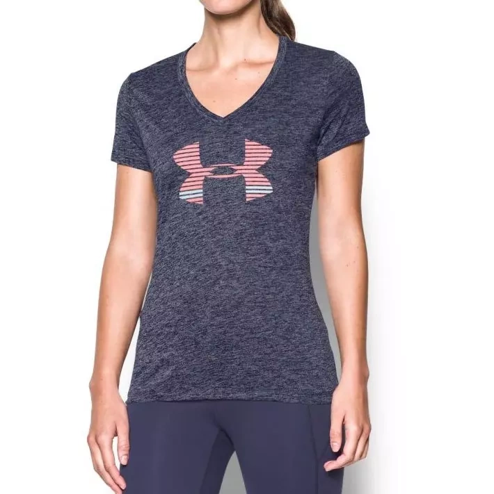 Koszulka damska Under Armour TECH SSV GRAPHIC TWIST  