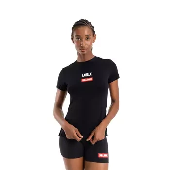 Koszulka damska LABELLAMAFIA T SHIRT GO ON BLACK