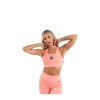 Biustonosz sportowy LABELLAMAFIA SPORTS BRA GO ON CORAL